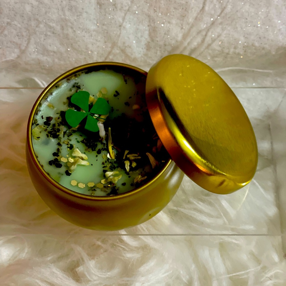 4oz. Money/Prosperity Intention Candle for Attracting Wealth & Prosperity